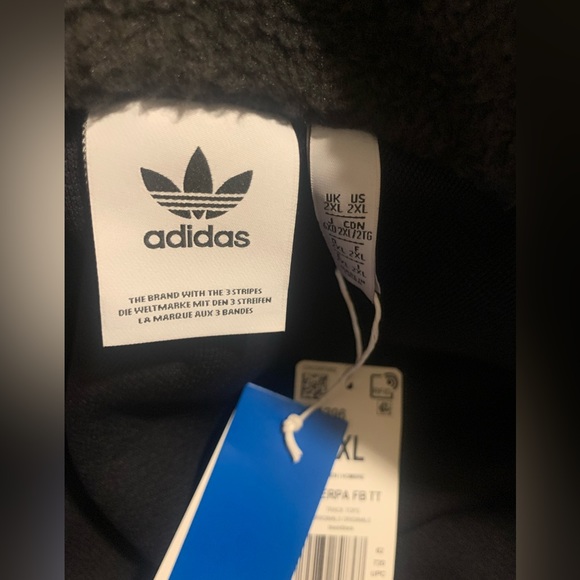 Adidas black Sherpa FB TT - Picture 3 of 6
